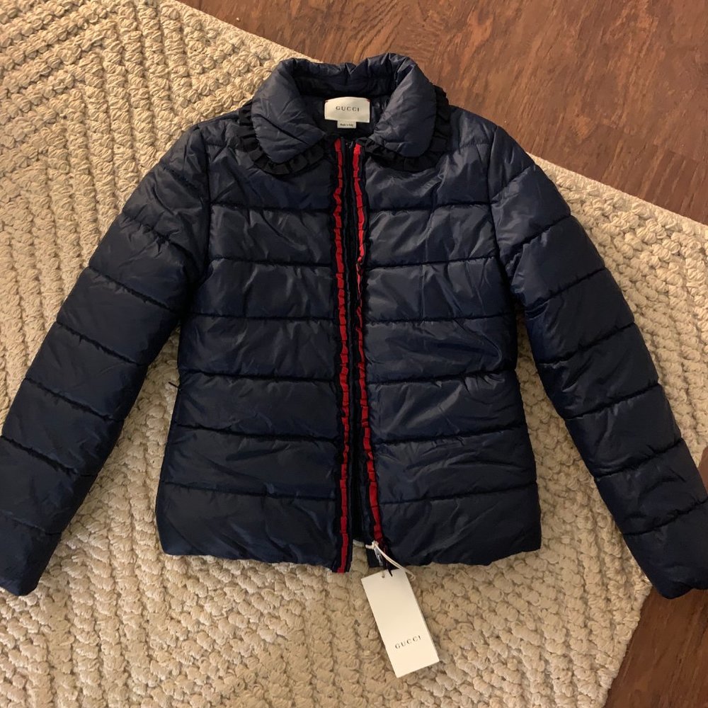 Gucci Jacket With Ruffle Detail